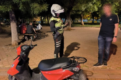 77 motosiklet sürücüsüne 249 bin 239 TL ceza