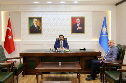 MHP İl Başkanı’ndan Ak Parti’ye ziyaret