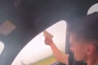 Seyir halindeki araçtan havaya ateş açan şahıs yakalandı