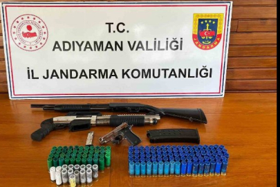 Jandarma silah ele geçirdi