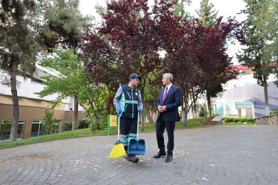 TEMİZLİK VİDEOSU GÜNDEM OLDU
