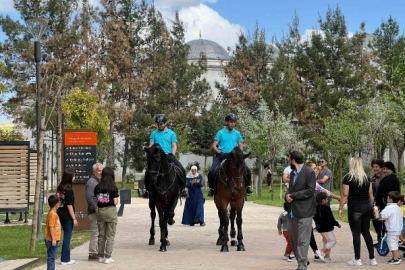 Jandarmanın atlı birliği Gaziantep’te görev başında