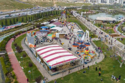 Şahinbey Belediyesi 663 parkıyla yaza hazır
