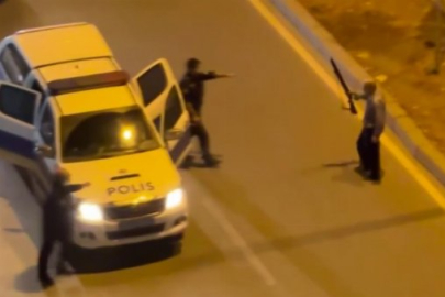 Eşini öldürüp oğlunu yaraladıktan sonra elinde tüfekle sokak boyunca damadını aradı