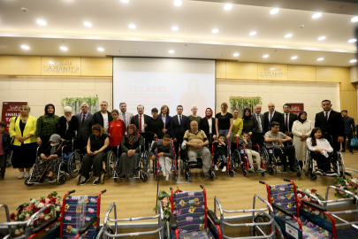 715 adet medikal malzeme dağıtıldı