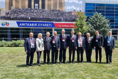 GSO TOBB delegeleri 80. genel kurula katıldı