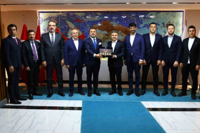 Güneydoğulu ihracatçılardan Şırnak Valisi Atay’a ziyaret