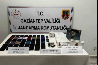 Gaziantep’te 2 milyon TL değerinde kaçak telefon ele geçirildi