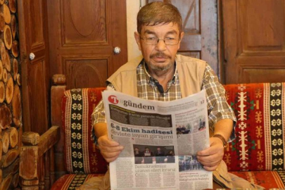 Gaziantep’in ’Terso Kemal’i gazeteleri ters okuyor