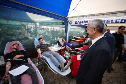 Şahinbey’den kan bağışı kampanyası