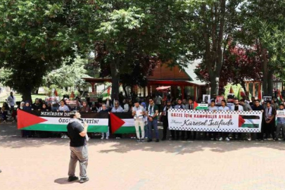 GAÜN Öğrencilerinden İsrail’in Refah saldırılarına karşı tepki
