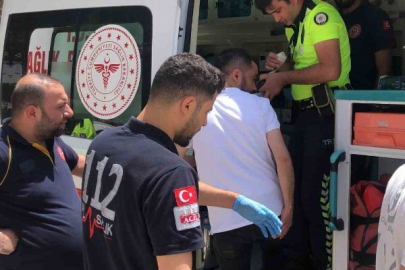 Otomobilin çarptığı kız öğrenci yaralandı
