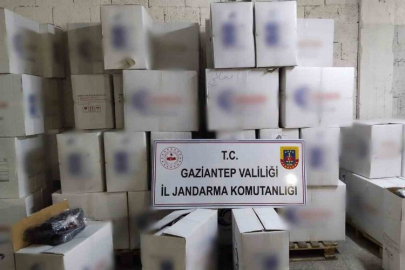 Gaziantep’te 2 milyon 670 bin TL değerinde sahte terlik ele geçirildi