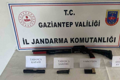 Gaziantep’te 35 adet ruhsatsız silah ele geçirildi