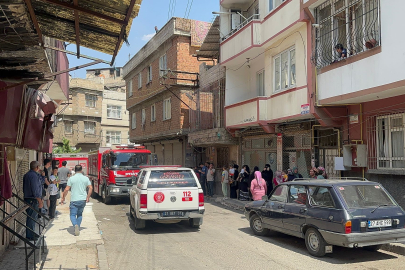 Yangında 2'si bebek 4 kişi dumandan etkilendi