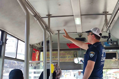 Büyükşehir zabıtasından toplu taşıma araçlarında klima denetimi