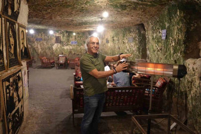 Dışarısı 40 derece ile kavrulurken içeride soba ile ısınıyorlar