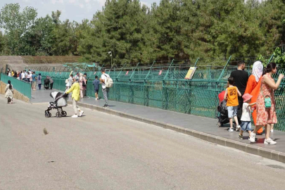 Gaziantep Doğal Yaşam Parkı’na ziyaretçi akını