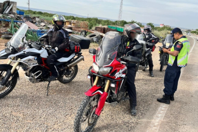Gaziantep’te 17 motosiklet trafikten men edildi