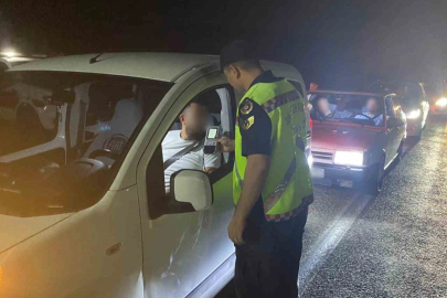 Gaziantep’te 35 sürücüye 225 bin TL alkol cezası