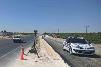 Gaziantep’te 100 araç sürücüsüne 199 bin TL radar cezası
