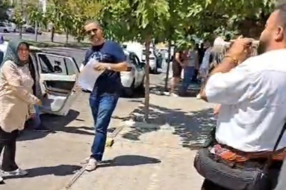 Direksiyon sınavını geçen eşini davul zurnayla karşıladı
