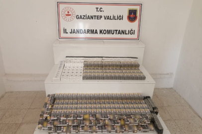 10 bin paket gümrük kaçağı sigara ele geçirildi