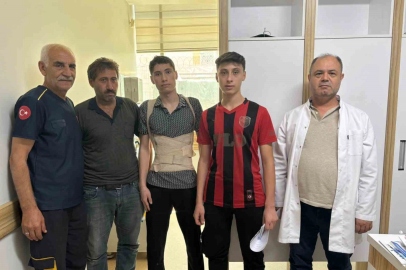 Felçli geldiği hastaneden yürüyerek çıktı