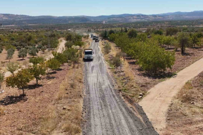 Karpuzkaya - Serintepe yolu yenilendi
