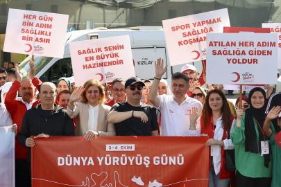 Dünya Yürüyüş Günü kutlandı