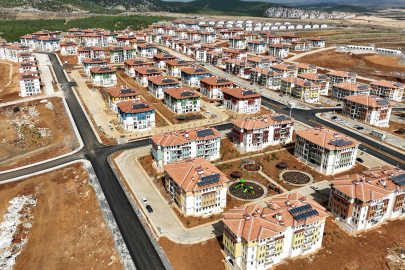 Gaziantep'te deprem konutları teslim ediliyor