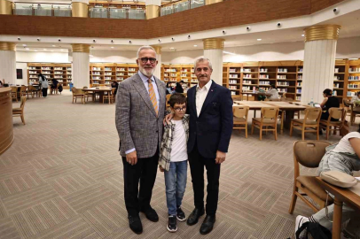 Yenişehirlioğlu’ndan Şahinbey Millet Kütüphanesine tam not
