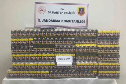 Gaziantep’te 1 milyon TL değerinde kaçak sigara ele geçirildi: 11 gözaltı