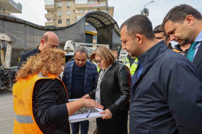 Gaziantep Büyükşehir, Tugay Köprülü Kavşağı’nda şerit arttırma çalışmalarına başladı