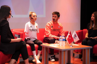 SANKO Okulları öğrencileri milli sporcularla buluştu