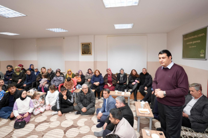 BAŞKAN YILMAZ’DAN 8 MAHALLENİN SAKİNLERİ İLE BİR ARAYA GELDİ