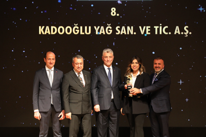 Kadooğlu Yağ’a İhracatın Yıldızı Ödülü