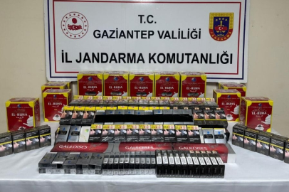 Jandarma’dan kaçak sigara operasyonu