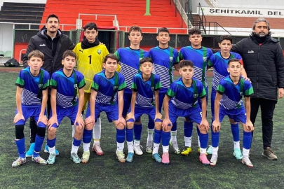 Şehitkamil Belediyespor’un gençleri namağlup