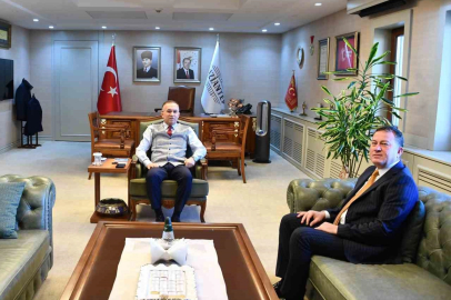 Başkan Doğan, Vali Çeber’i ziyaret etti