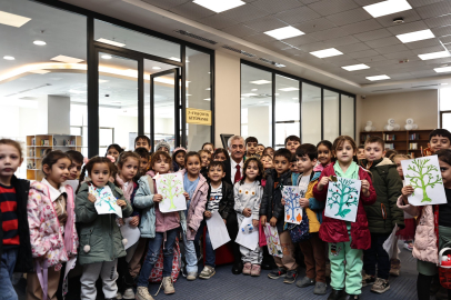 ŞAHİNBEY MİLLET KÜTÜPHANESİNE ÖĞRENCİLERDEN YOĞUN İLGİ