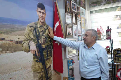Damat odası şehit odası oldu