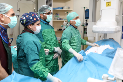GAÜN HASTANESİ’NDEN MİYOM TEDAVİSİNDE AMELİYATSIZ ÇÖZÜM