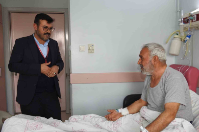 Hasta ve yakınlarının morali manevi destek ile yükseliyor