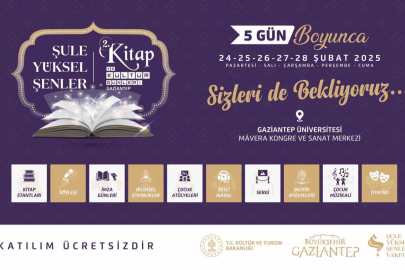 Şule Yüksel şenler 2’nci Kitap ve Kültür Günleri başlıyor