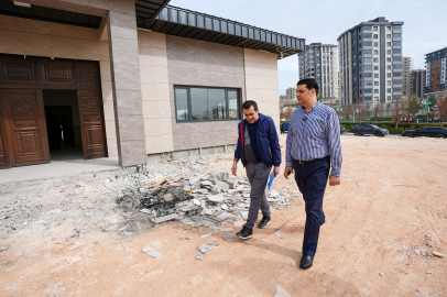 BAŞKAN YILMAZ, PROJELERİ YERİNDE İNCELEDİ