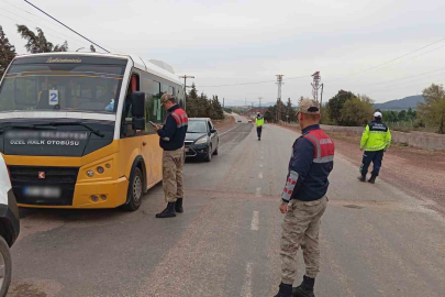 Jandarmadan 826 araca 2 milyon 903 bin TL idari para cezası