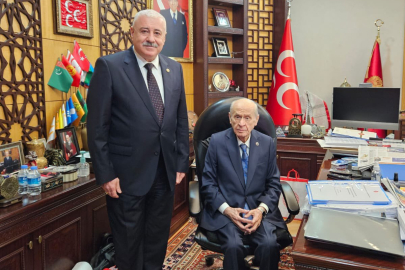 Atay, Devlet Bahçeli'yi ziyaret etti