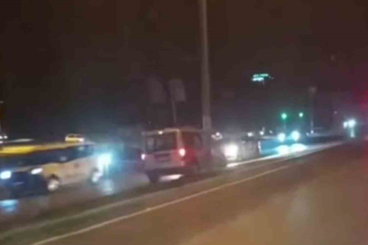 Trafiği tehlikeye soktu