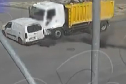 Gaziantep’teki kazalar KGYS kameralarında